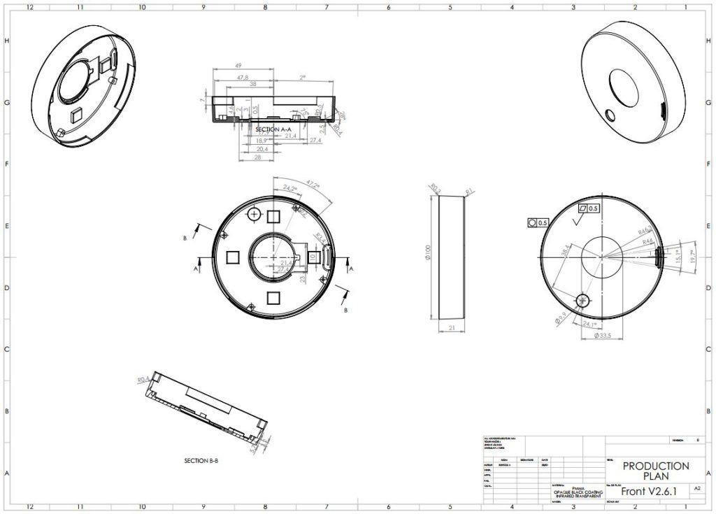 Plans pour injection plastique