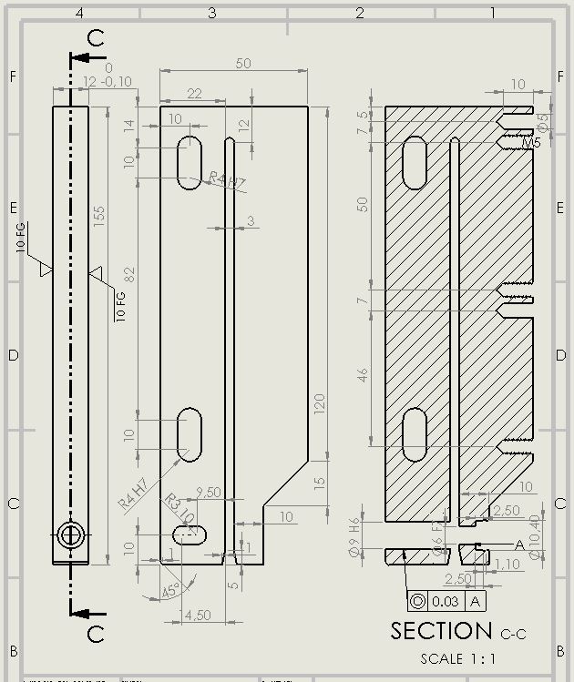 2D milling plan