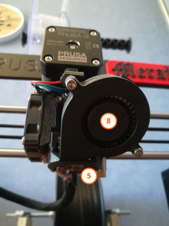 3 Tête extrusion imprimante 3D Prusa