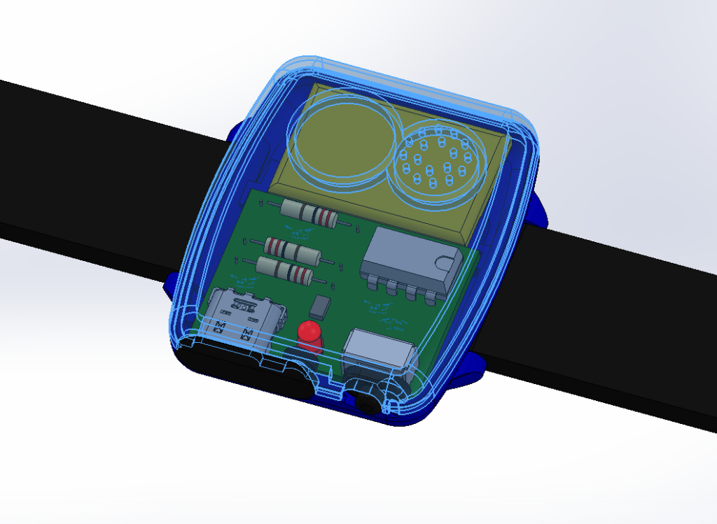 Modèle 3D de bracelet sonore