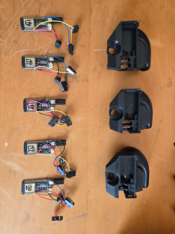 Électronique d'extincteur connecté - prototypage